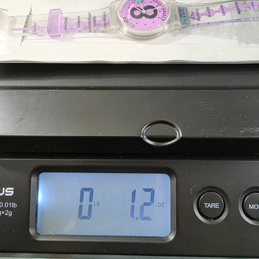 Paris Metro & Bus RATP Objets du Patrimoine Watch Purple Line 8 Balard Creteil